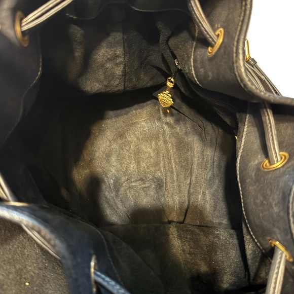 Vintage (1990s) Gucci Black Nubuck Bucket- Very rare- EUC- Authentic- COA- Large - Picture 6 of 6